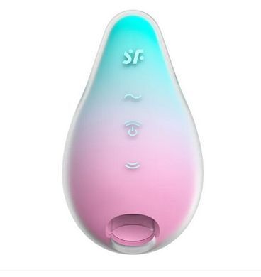 Вакуумный клиторальный стимулятор с вибрацией Satisfyer Mermaid Vibes Mint/Pink картинка