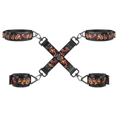 БДСМ-набор LOCKINK The Flowering Serpent Bondage Set (12 шт.) картинка