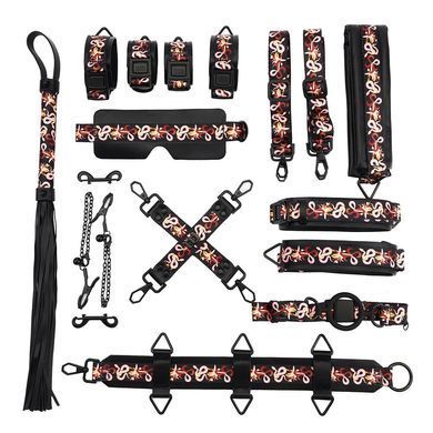 БДСМ-набор LOCKINK The Flowering Serpent Bondage Set (12 шт.) картинка