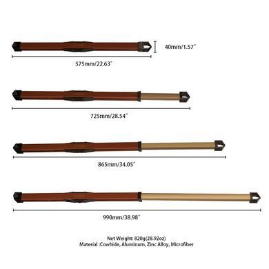 Фіксатор-розпірка LOCKINK Adjustable Spreader Bar Set Brown зображення