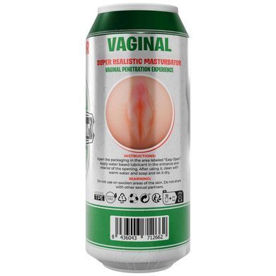 Мастурбатор-вагина в виде банки пива Alive Heineken Vagina II картинка