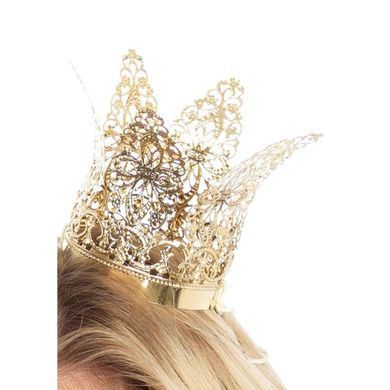 Металлическая мини-корона Leg Avenue Filigree crown Gold картинка