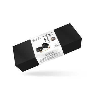 Поножі Liebe Seele Black Organosilicon Anklecuffs зображення