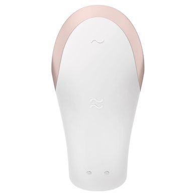 Смарт-вибратор для пар с пультом Satisfyer Double Love White картинка