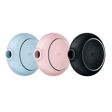 Вакуумний стимулятор із вібрацією Satisfyer Pro To Go 3 Blue зображення