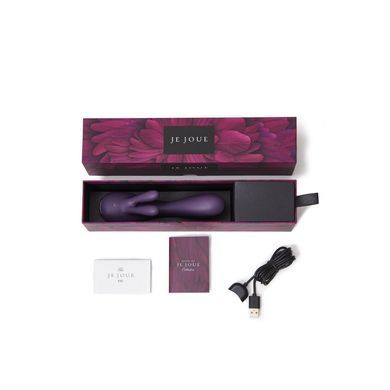 Вибратор-кролик Je Joue - Fifi Purple, абсолютно гладкий (диаметр 5 см) картинка
