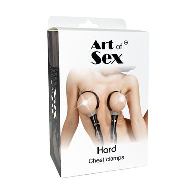 Затискачі для грудей із шипами Art of Sex Hard Chest clamps зображення