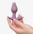 Анальна пробка у вигляді бутона Fun Factory BOOTIE FEM Pink (діаметр 2,9 см) зображення