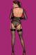 Портупея – бюстгальтер из эко-кожи Obsessive A740 harness black, размер O/S картинка 19