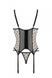 Корсет с открытой грудью + стринги Passion MARINA CORSET beige, размер S/M картинка 4