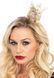 Металлическая мини-корона Leg Avenue Filigree crown Gold картинка 1