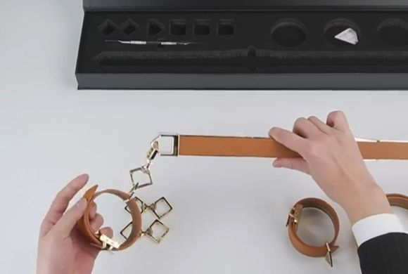 Фіксатор-розпірка LOCKINK Adjustable Spreader Bar Set Brown зображення