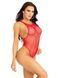 Эротическое боди-сетка Leg Avenue Net snap crotch tank bodysuit Red, One Size картинка 3