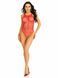 Эротическое боди-сетка Leg Avenue Net snap crotch tank bodysuit Red, One Size картинка 5