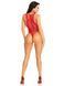 Эротическое боди-сетка Leg Avenue Net snap crotch tank bodysuit Red, One Size картинка 6