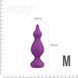 Анальна пробка з двома переходами Adrien Lastic Amuse Medium Purple, розмір M (діаметр 3,6 см) картинка 5