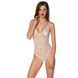 Боді з ажурним декором та відкритим доступом Passion Ursula Body white, розмір L/XL зображення