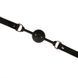Кляп з силіконовою кулькою Liebe Seele Boudoir Amor Ball Gag Black картинка 4