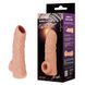 Насадка на член з отвором для мошонки Kokos Nude Sleeve NS 001, розмір L картинка 9