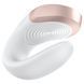 Смарт-вибратор для пар с пультом Satisfyer Double Love White картинка 7
