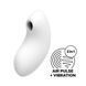 Вакуумний стимулятор із вібрацією Satisfyer Vulva Lover 2 White зображення