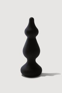 Анальна пробка з двома переходами Adrien Lastic Amuse Big Black, розмір L (діаметр 4,4 см) зображення