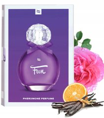 Пробник духів з феромонами Obsessive Perfume Fun sample, троянда + цвіт апельсину (1 мл) зображення