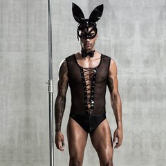 Эротический мужской костюм JSY "Зайка Джонни" с маской, размер S/M картинка
