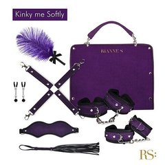 Подарочный набор для BDSM RIANNE S Kinky Me Softly Purple: 8 предметов для удовольствия картинка