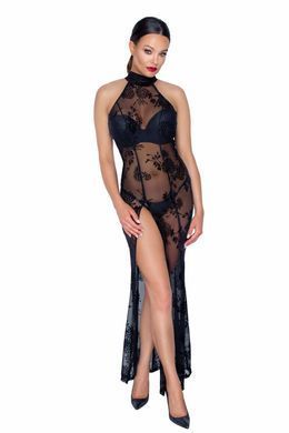 Сексуальна довга сукня з тюлю Noir Handmade F239 Long tulle dress, розмір S зображення