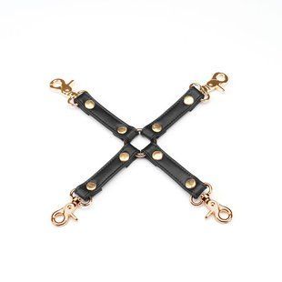 Хрестовина для фіксації Liebe Seele Black Organosilicon Hogtie зображення