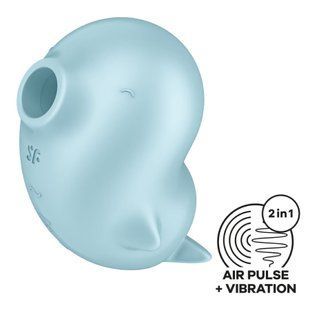 Вакуумный клиторальный стимулятор с вибрацией Satisfyer Sassy Seal картинка