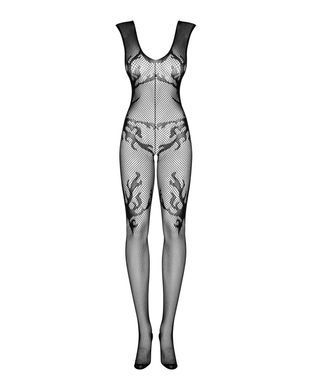 Сексуальний бодістокінг з доступом Obsessive Bodystocking F241, розмір S/M/L зображення