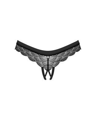 Сексуальні трусики з доступом Obsessive Chemeris crotchless panties, розмір XS/S зображення