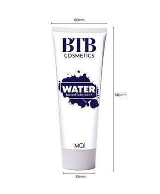 Смазка на водной основе MAI BTB WATER, без запаха (100 мл) картинка