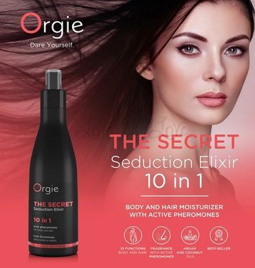 Женский лосьон с феромонами для тела и волос Orgie The Secret Seduction Elixir 10 in 1 (200 мл) картинка