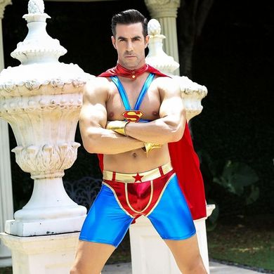 Чоловічий еротичний костюм супермена JSY "Готовий на все Стів" зображення