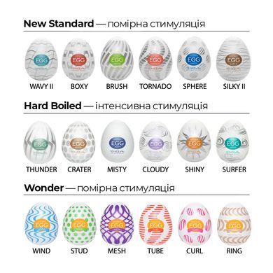 Набор мастурбаторов-яиц Tenga Egg Lovers Pack картинка