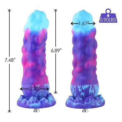 Силіконовий дилдо Hismith 7.48" Silicone Dildo HSA138 Monster Series (діаметр 4,7 см) зображення