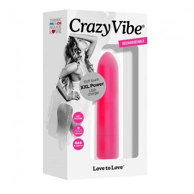 Віброкуля Love To Love Crazy Vibe (USB-зарядка) зображення