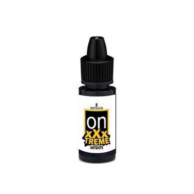 Збуджувальні краплі для клітора з антидотом Sensuva On xXxTREME Arousal Oil with Antidote (5+5 мл) зображення