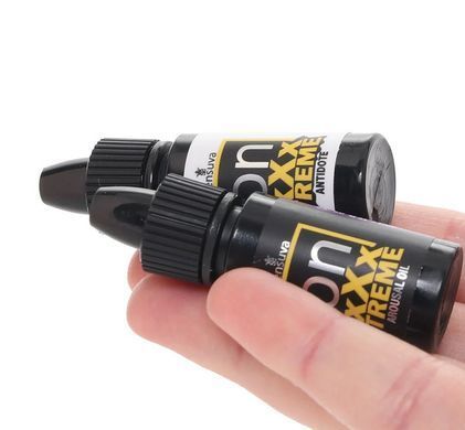 Збуджувальні краплі для клітора з антидотом Sensuva On xXxTREME Arousal Oil with Antidote (5+5 мл) зображення