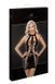 Сукня зі шнурівкою та блискавкою Noir Handmade F291 Powerwetlook dress with double lace-up front, розмір S картинка 8