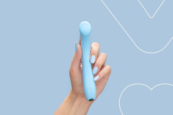 Вибратор для точки G FairyGasm MerryWand blue (диаметр 2,5 см) картинка
