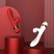 Вібратор-кролик з флогером LOCKINK SEVANDA Whip Vibrating Massage Wand Red&Green картинка 17