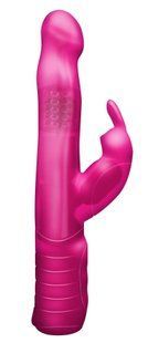 Вибратор - кролик Dorcel Baby Rabbit Pink с вращающимися головкой и шариками картинка