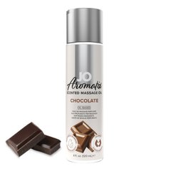 Натуральное массажное масло System JO Aromatix Massage Oil Chocolate, шоколад (120 мл) картинка