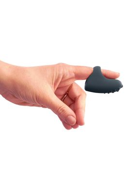 Кліторальний вібратор на палець Dorcel MAGIC FINGER Black (діаметр 2,1 см, довжина 5 см) зображення