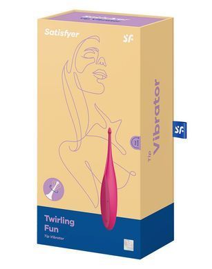Вибратор для клитора Satisfyer Twirling Fun Magenta картинка