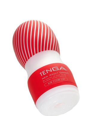 Мастурбатор з ефектом всмоктування Tenga Air Flow Cup NEW (стандартна стимуляція) зображення